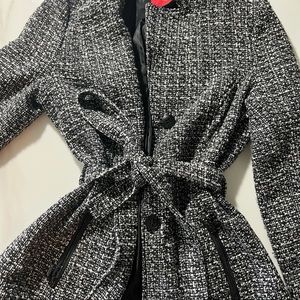 Guess tweed Jacket with belt